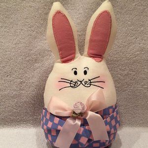 EUC Overly Raker, Inc. Bunny, Stuf'd, Blu-Pink